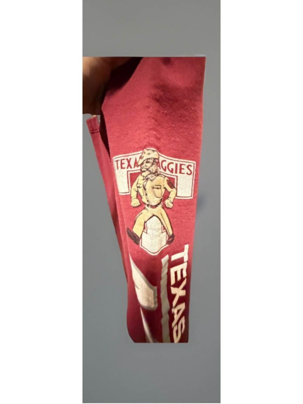 Vintage 90s Russell Athletic Texas A&M Aggies Sweatpants USA Made Medium - Picture 3 of 4